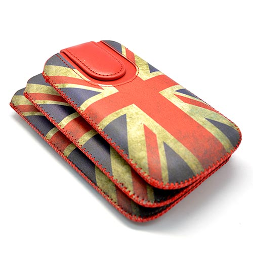 Union Jack Design Pull UP Pouch - 02
